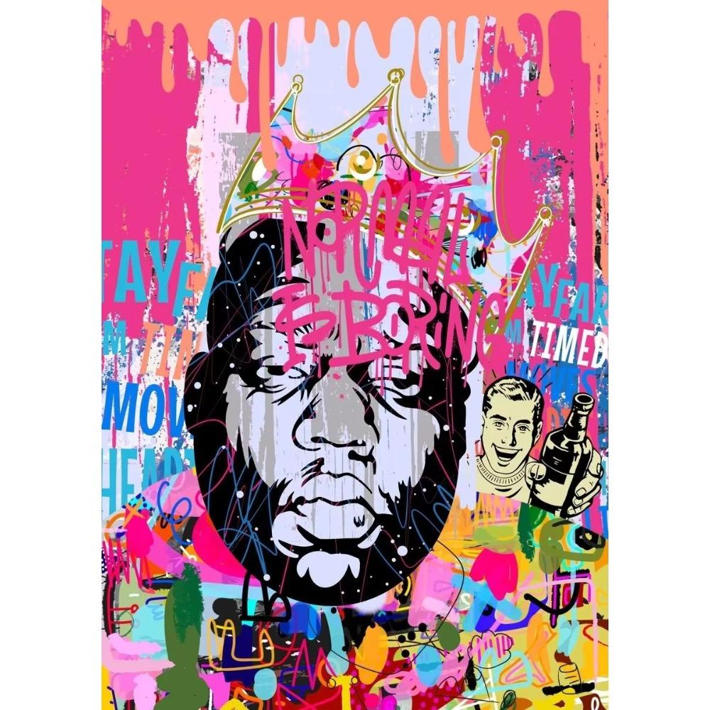 Banksy Abstract Street Graffiti Art Canvas Mona Lisa Monkey Gorilla Posters Prints for Living Room Wall
