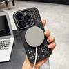 Дышащий мягкий чехол для задней панели для iPhone 17 16 15 14 13 12 11 Pro Max Plus Охлаждающий с теплоотводом Магнитный чехол для телефона для Magsafe
