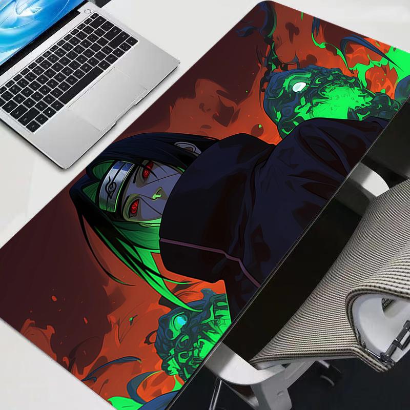 Mouse Pad Anime Gamer Gaming Accessories Naruto Varmilo Keyboard PC Computer Desk Mat XXL Carpet Anime Durable Mousepad