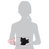Sunlemon Наколенник Кошка BK SS 11 x 29 x 12 см Плюшевая игрушка Животное Милая кошка P-8032