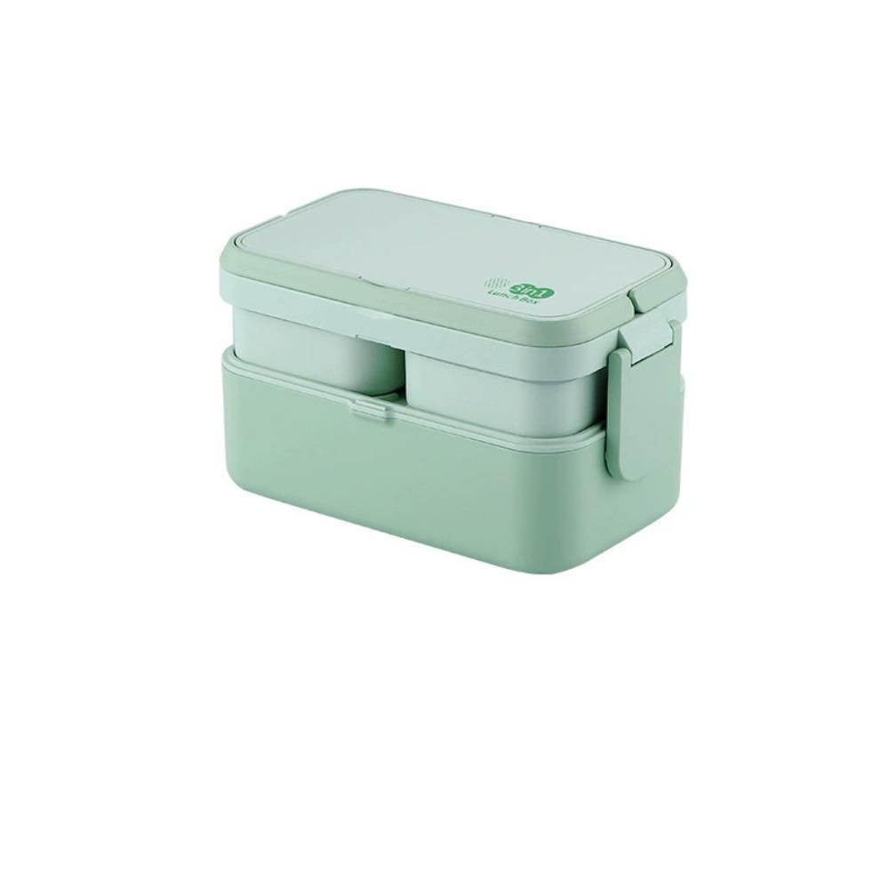 Japanese-style Student Lunch Container Microwavable Food Storage Box  Outdoor