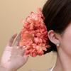 Vintage Beach Hair Claw Simulation Vacation Headwear Fashion Sweet Flower Duckbill Clip  Travel