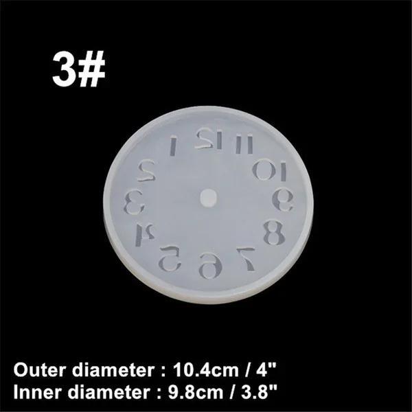 Clock Silicone Mold for Jewelry Clock Resin Silicone Mold Handmade Tool DIY Epoxy Resin Molds Diy Accessories