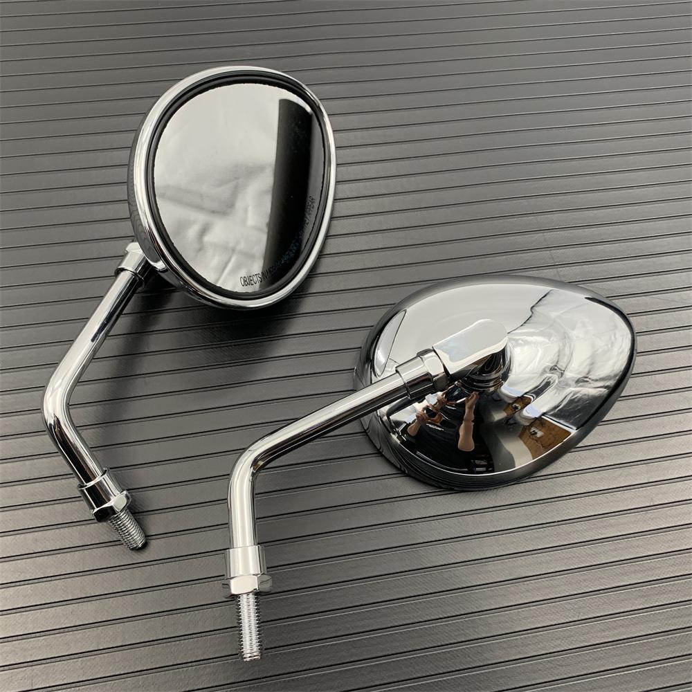 Motorcycle 10mm Rearview Side Mirror For Indian Chief Classic Vintage 2014- Scout 2015- Dark Horse