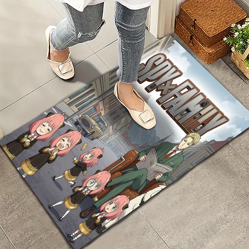 Spy Family Carpet Rug For Living Room Bedroom Home Sofa Decoration Kids Play Nonslip Floor Mat