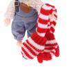 Neck Scarf Doll Scarf with Gloves Soft Winter Doll Accessories Miniature 1:12 Doll Clothes  Gifts