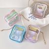 1 шт. сумка для хранения пылезащитный дисплей гаражный комплект ПВХ портативный милый кукольный помада высокая прозрачность модные аксессуары кулон