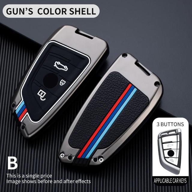 Car Key Case Cover Key Bag For Bmw F20 G20 G30 X1 X3 X4 X5 G05 X6 F15Accessories Car-Styling Holder Shell Keychain Protection