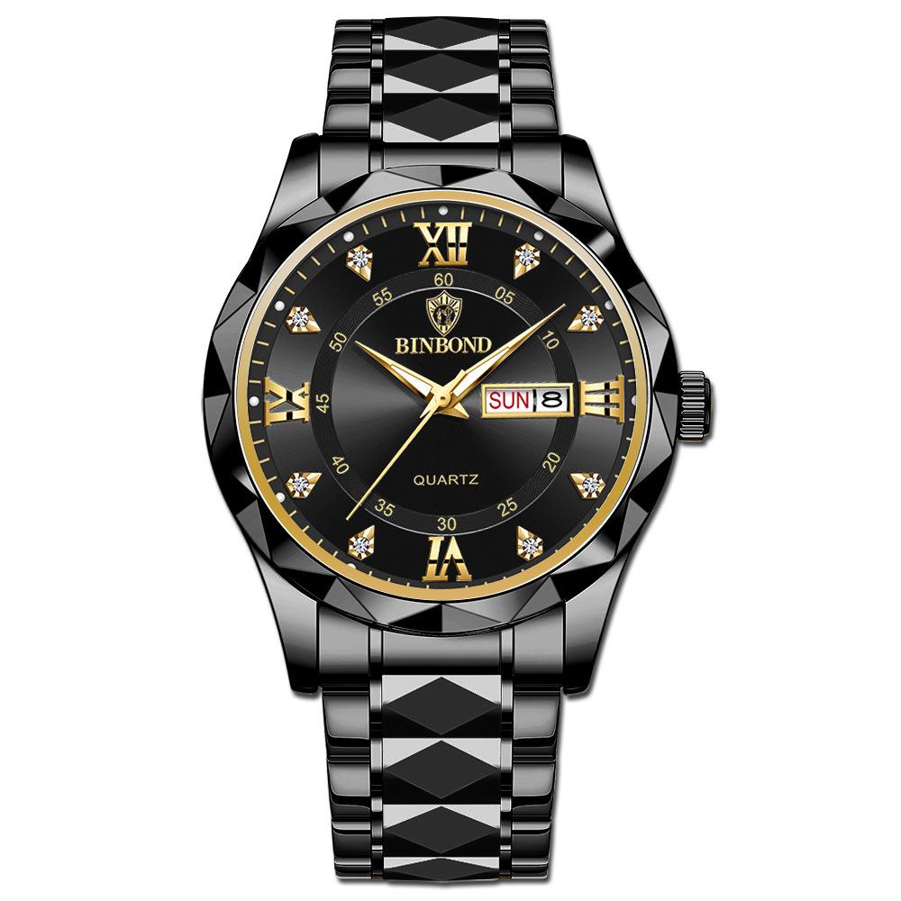 Мужские водонепроницаемые светящиеся наручные часы-будильник для бега