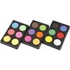 Plastic Palette with 6 Compartments Including Gouache Tablets - Mixable Colors. Rinse the Brushes with Water. Ref