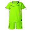 Летний дышащий сетчатый спортивный костюм для мальчиков из 2 предметов, спортивный топ с короткими рукавами и шортами на шнурке, комплект из 2 шт.