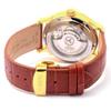 [Ticento]Men’s automatic leather watch TS50011GD DUAL, Korean Luxury Watches