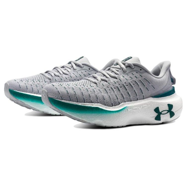 Under Armour HOVR Infinite Elite Halo Grey Hydro Teal Мужские кроссовки 3027189-102