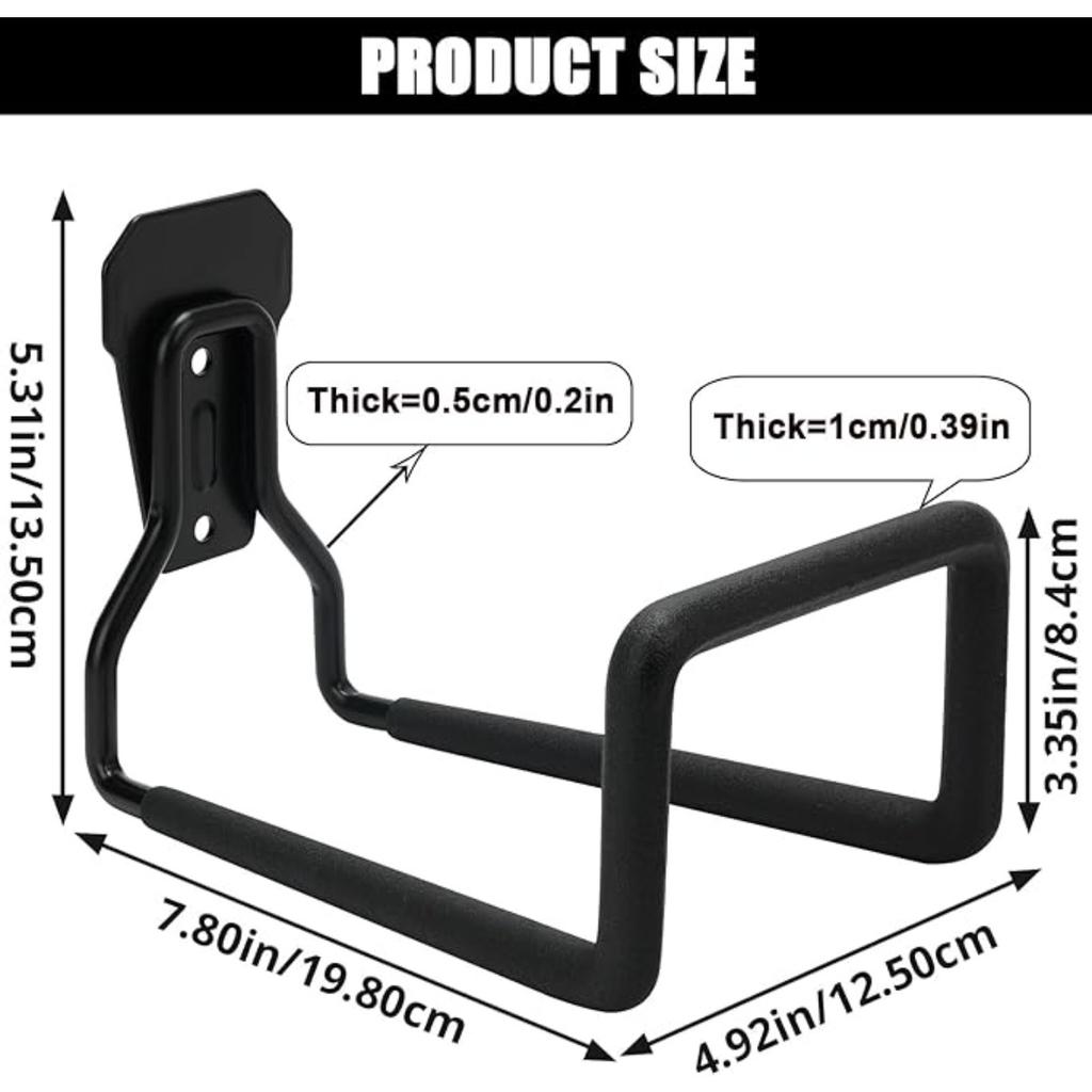 Настенное крепление для садового шланга, прочный металлический держатель для шланга для воды, органайзер для подвесного крючка для садового шланга, веревки, растягивающийся шланг