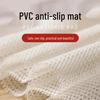 ПВХ Нескользящий Дышащий Коврик: Противоскользящая защита для простыни и одеяла, прохладный татами-стиль, настраиваемая и тонкая.