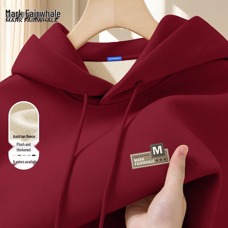 Mark Fairwhale Men's Star Graphic Fleece Hoodie