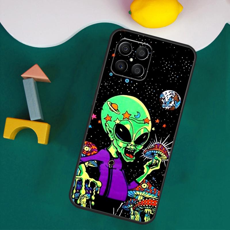 Чехол с инопланетным НЛО для Honor 200 Pro 50 70 90 X9a X8a X8 X9 X8b X9c X9b Honor Magic 7 Lite 5 6 Pro