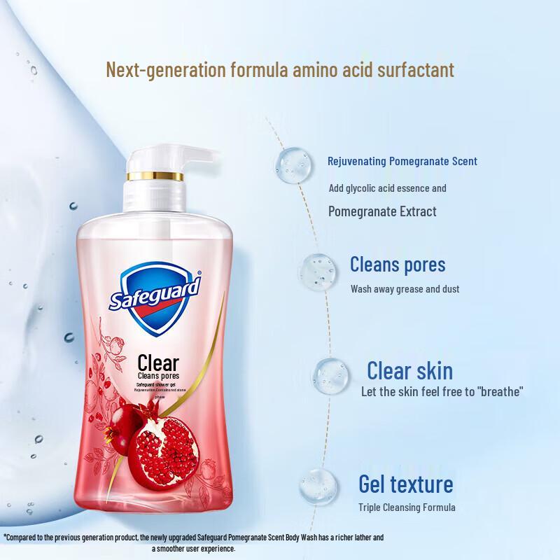 Набор гелей для душа Safeguard: Гранат и Камелия