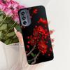 For Motorola Moto G62 5G Case Luxury Flowers Butterfly Painted Cover Soft Silicone Phone Case For Motorola G62 MotoG62 5G Fundas