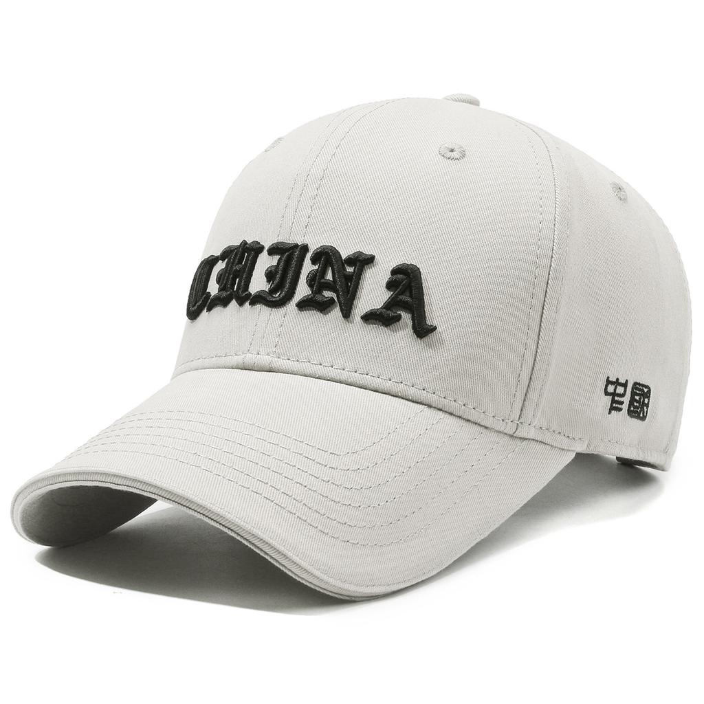 Letter-embroidered baseball cap – unisex casual and stylish cap for outdoor activities, offering sun protection and breathability