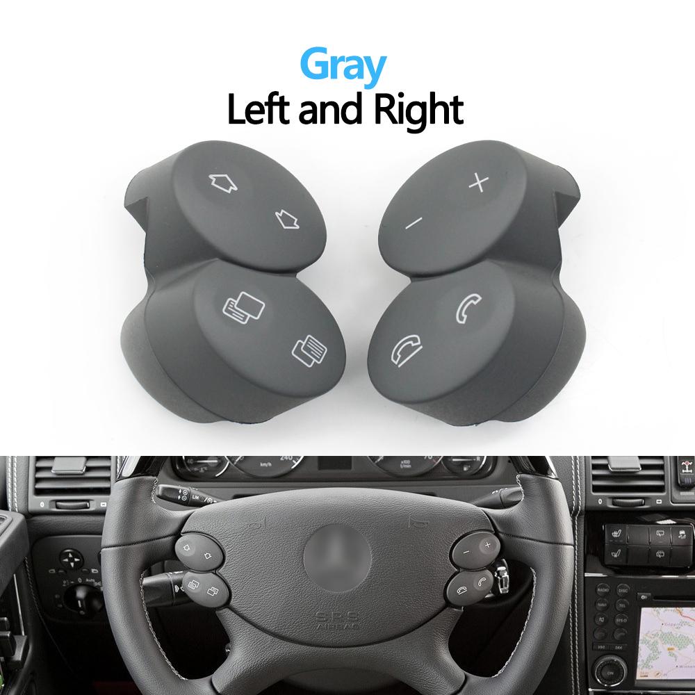 Car Left Right Multi-Function Steering Wheel Switch Control Button For Mercedes Benz E G CLS CLK W211 W463 W209 W219 2308202310