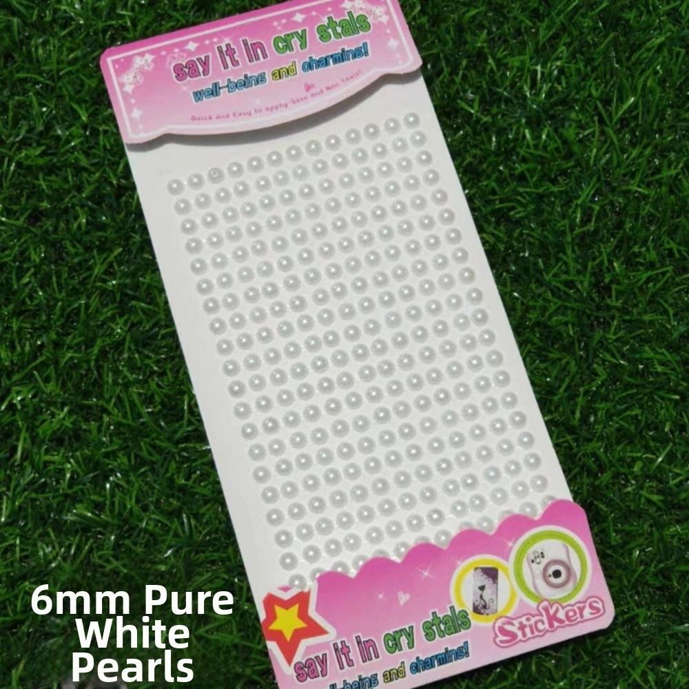 Круглые 3D наклейки-камни Разноцветный дизайн Стразы Алмазные наклейки для вечеринки Макияжа