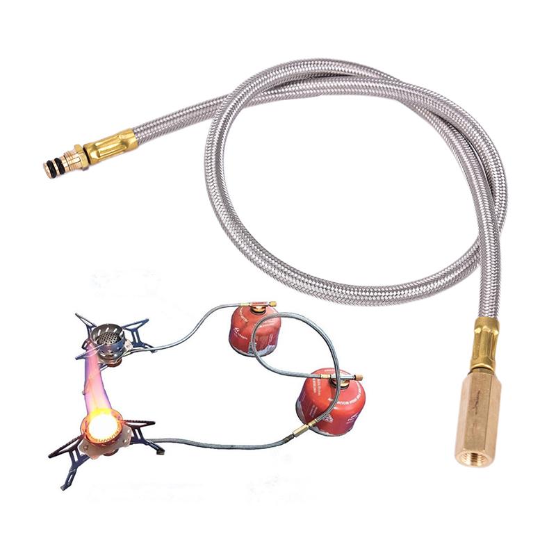 52 см Удлинительная трубка Адаптер для газовой плиты Горелка для кемпинга на открытом воздухе Пропановые баллоны Баллон