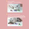 Облизывание закуски 1 шт для кошек облизывание кошачьей мяты мячик здоровые вращающиеся игрушки для кошек натуральные игрушки для жевания кошек безопасная чистка зубов товары для животных нежные украшения
