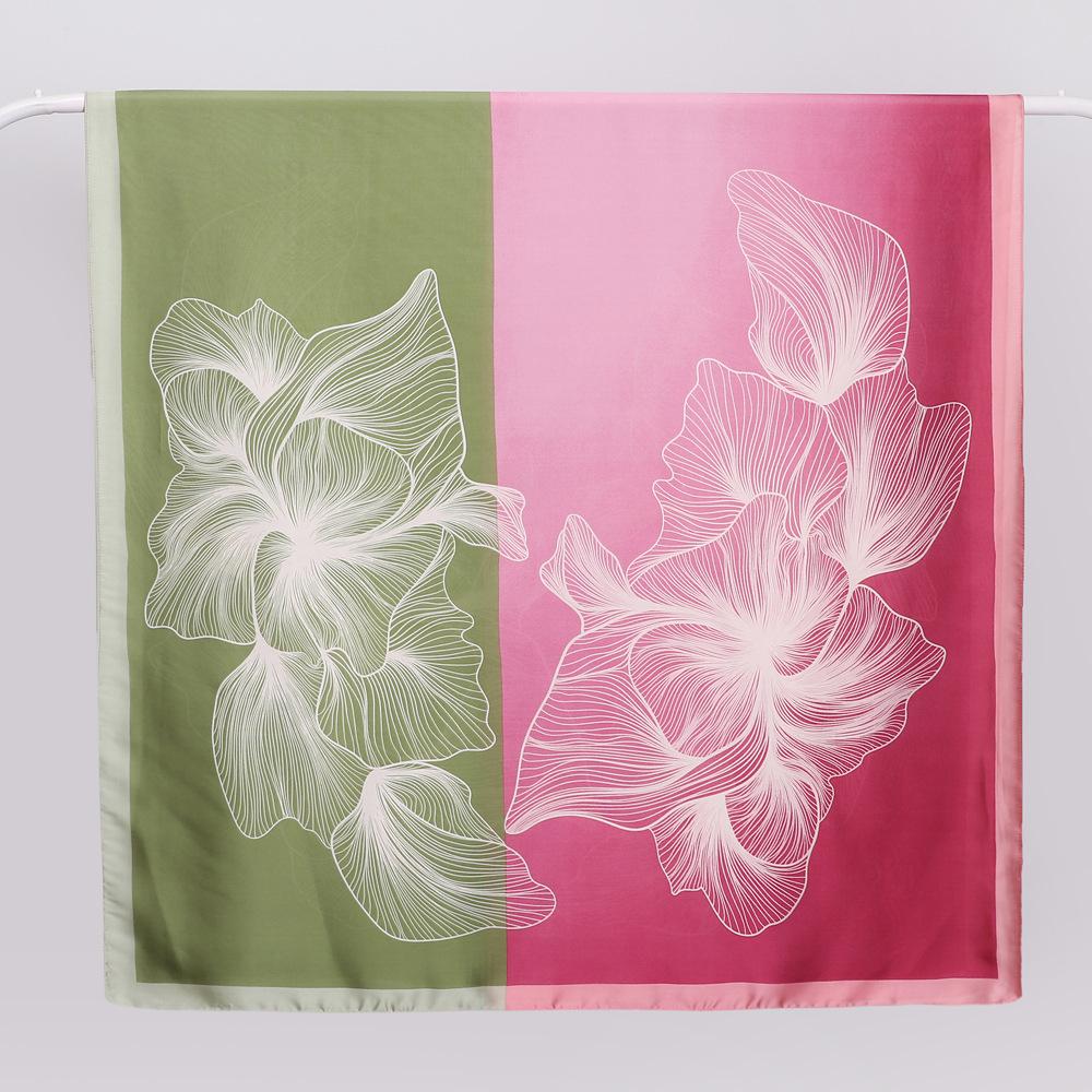 Шарф с длинным цветочным узором, благородный и элегантный шарф, шаль, шарф, 90 * 180 см