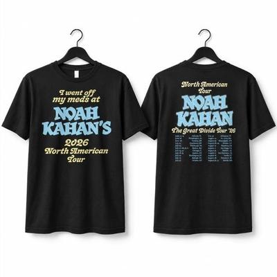 Sale! 2026 I Went Off My Meds At The Great Divide Tour T-Shirt Allsize