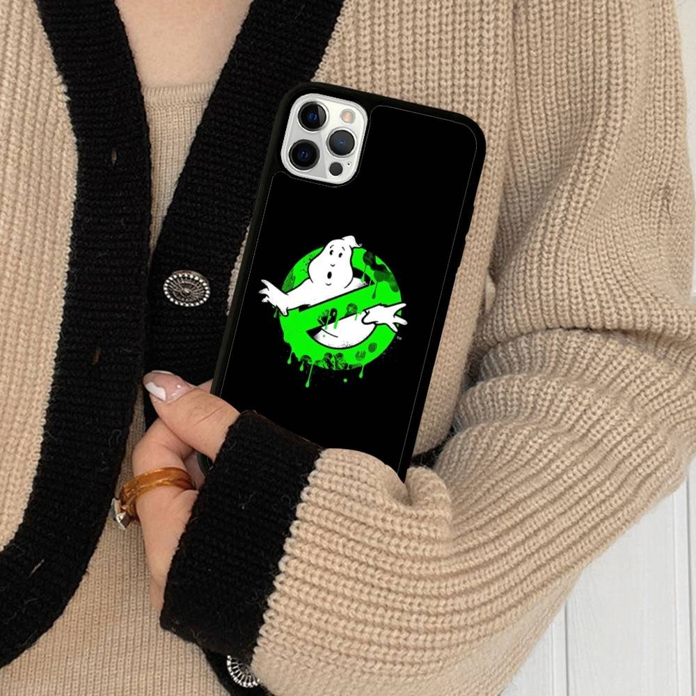 Movie-G-Ghostbusters Phone Case For iphone 11 12 13 14 15 Pro Max 17 16 Plus Hard PC+TPU Back Cover