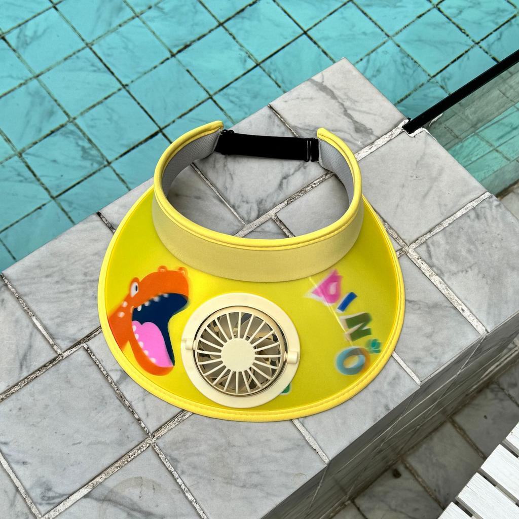 New Summer Fan Hat Adult Sun Hat Outdoor Leisure Sports Sun Protection Top Hat