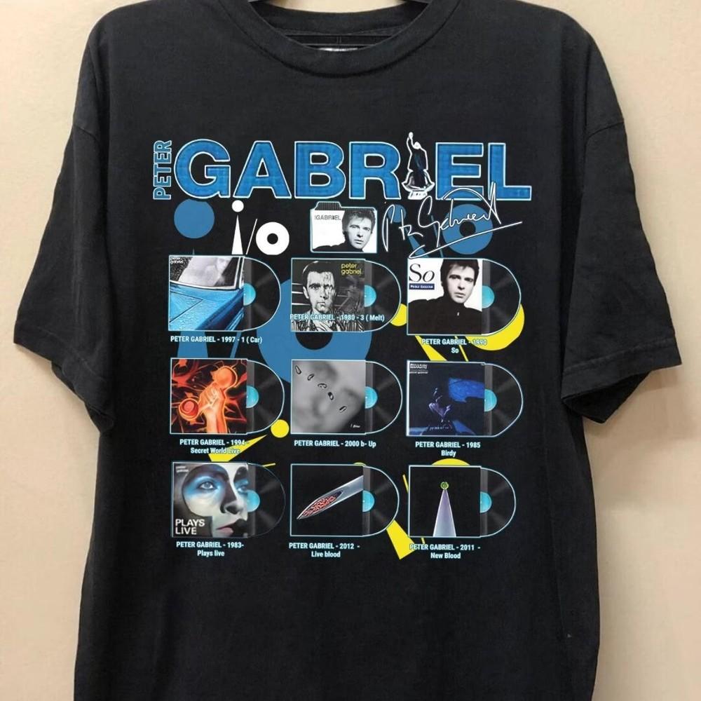 Peter Gabriel vintage albums Gift For Fans Unisex All Size Unisex T-Shirt