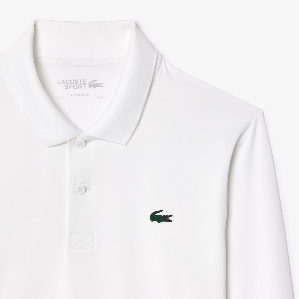 Lacoste Мужская гольф-футболка с длинным рукавом для высокой производительности DH2615-55N800