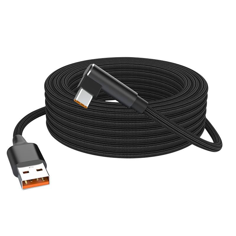 USB C Кабель Быстрая Зарядка Удлинитель 6A 1M 1M 1M 1M 8M Для iPhone 11 16 17 Samsung Huawei Xiaomi Oppo OnePlus VR Камера