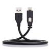 UC-045-2.0M 2m USB-A 3.0 Male To Type-C 3.1 Single Screw Locking Cable Data Cord (without Chip,M2 Screw)