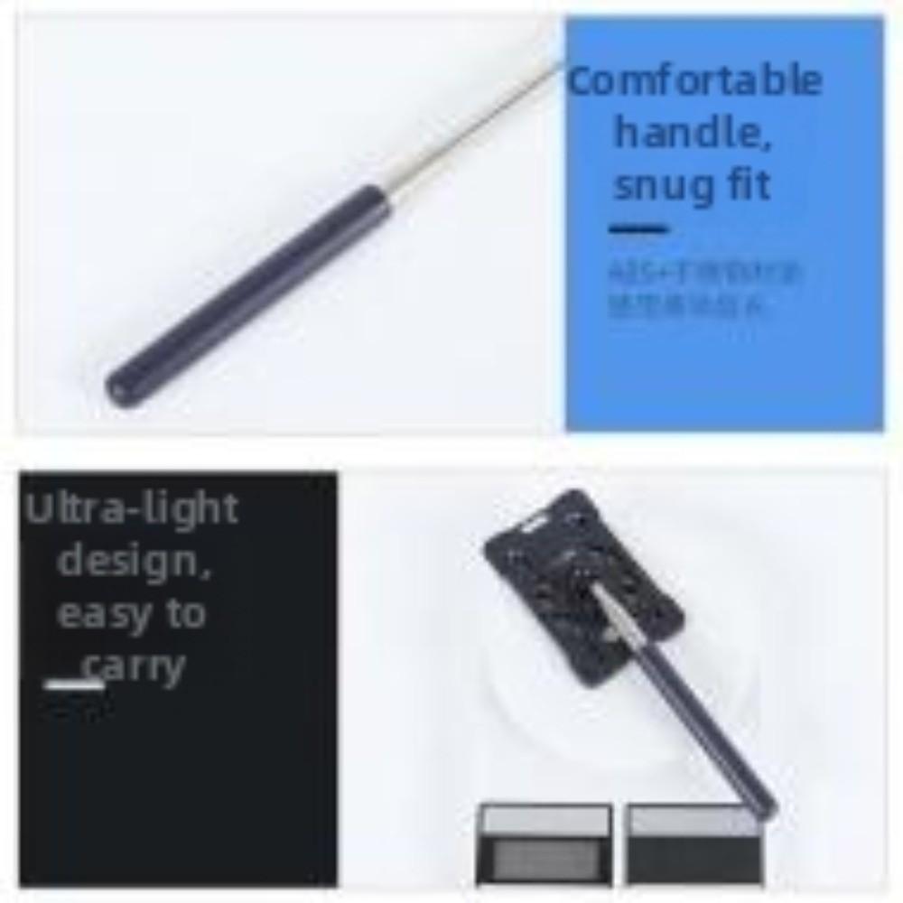 Solid Color Card Stick Telescopic Adjustable Length Card Holder Stick Payment Tools
