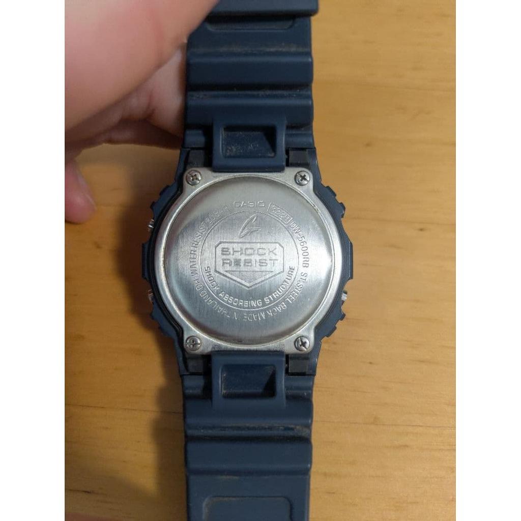 Б/у часы CASIO G-SHOCK DW-5600RB Navy