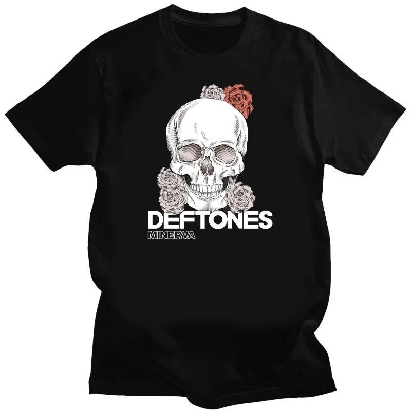 Deftones T Shirt Men New Printed Alternative Metal Rap Printed Tshirt Short Sleeve Rock Women Top Tees