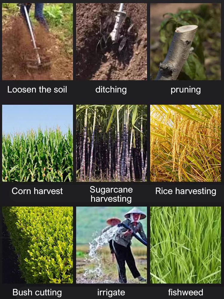 Электрический культиватор для Makita 21 В, аккумуляторный мощный электрический культиватор, 300 Вт, беспроводной роторный культиватор для обработки почвы и открытия