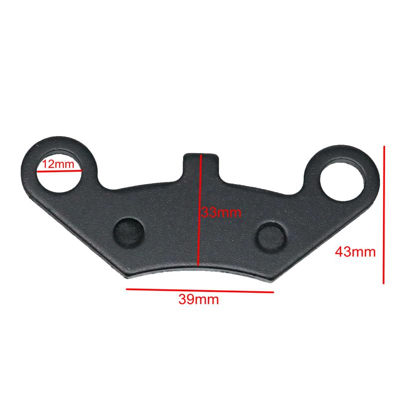 LMoDri ATV Front 4pcs+Rear 2pcs Semi Metallic Non Asbestos Brake Pad for CF Moto CF500 500CC CF 600 600CC X5 X6 X8 U5 ATV