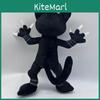 Плюшевая игрушка Черный кот из «99 ночей в лесу» с мягким коротким ворсом для детей и взрослых