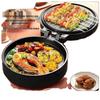Smart Electric Griddle: Double-Sided Non-Stick Extra Large Pancake & Baking Pan.