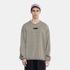 Fear of God Essentials Мужские топы с круглым вырезом, меланжево-серые 192SU244681F