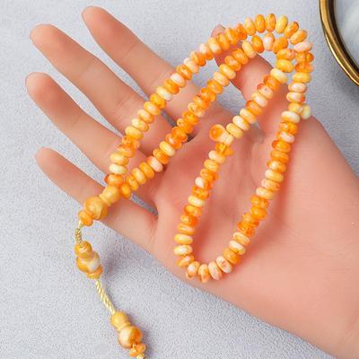 Браслет-четки ручной работы из 99 бусин для мусульманской молитвы