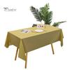 Disposable Tablecloth PE Material Thick Rectangular Table Cloth Easy To Use Solid Color Table Cover Birthday Party Decoration