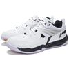 New LiNing Koba Cushioned Slip Resistant Abrasion Resistant Breathable Low Top Badminton Shoes White Black AYTM079-11