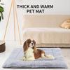 Коврик для домашних животных, портативный прочный коврик для кровати для кошек и собак, мягкий удобный коврик двойного назначения, теплый плюшевый коврик для домашних животных, товары для домашних животных