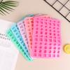 1Pc 66Cavities Cute Mini Fruit Silicone Mold Gummy Chocolate Ice Cube Tray Fruit Non-Stick Jelly Cake Baking Decorating Tool