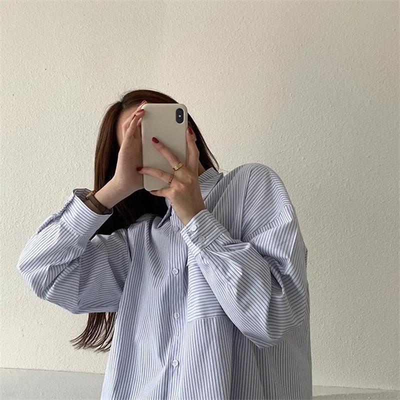 Blusas 2022, летний топ, женские рубашки, женская полосатая рубашка, блузки, топы, топы с длинными рукавами, шикарная женская блузка vetement femme